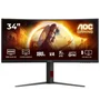 AOC CU34G4 Monitor Gaming Curvo 34 pulg. WQHD 180 Hz Fast VA